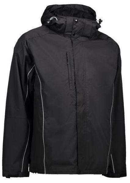 Herren 3 in 1 Funktionsjacke - schwarz - XL -Sale